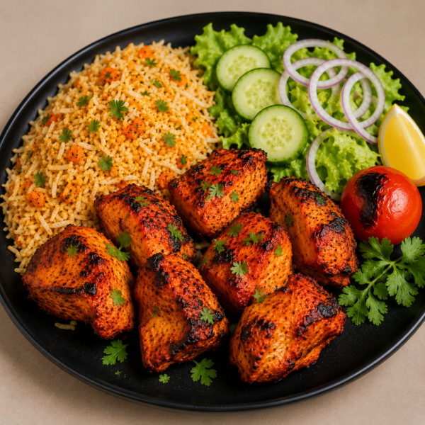 Assiette Poulet Tikka