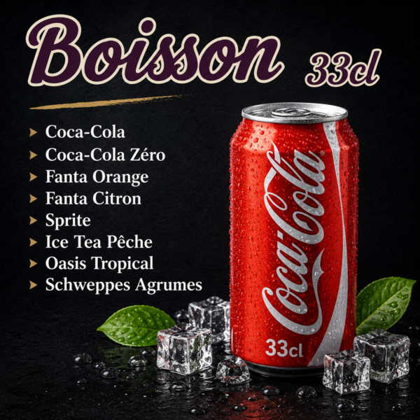 Boisson Fraîche Canette (33cl)