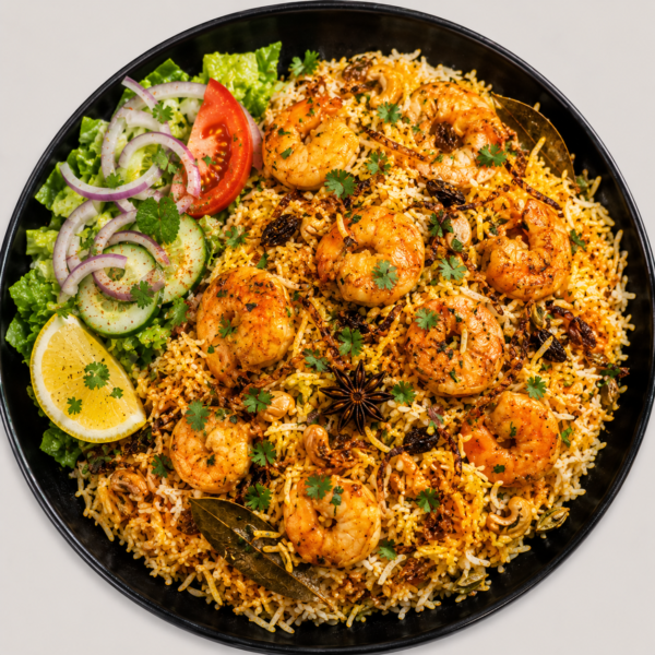 Crevettes Biryani